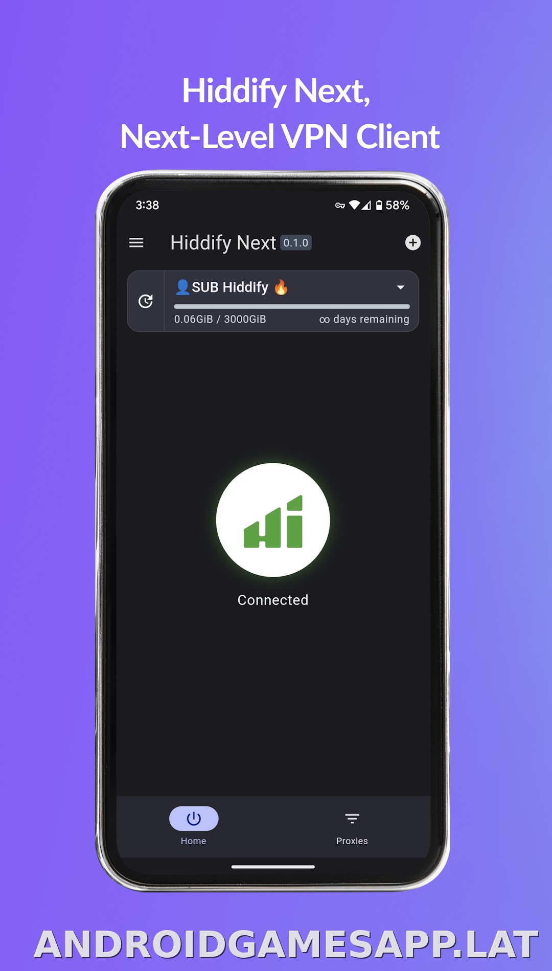 Hiddify скриншот 1
