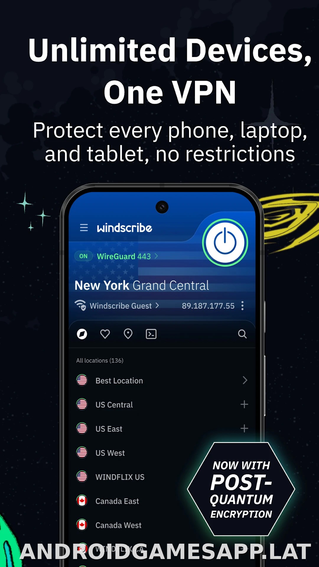 Windscribe скриншот 4