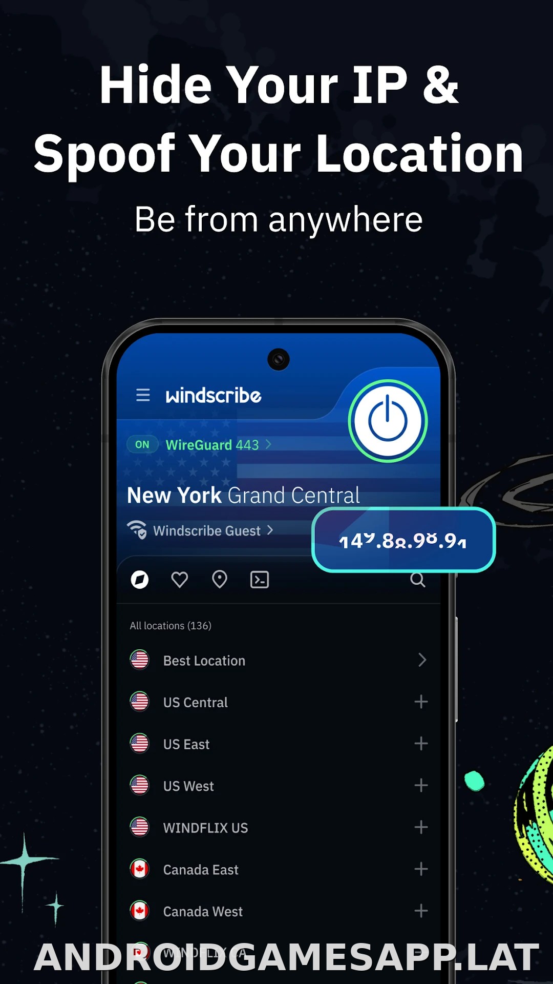 Windscribe скриншот 5